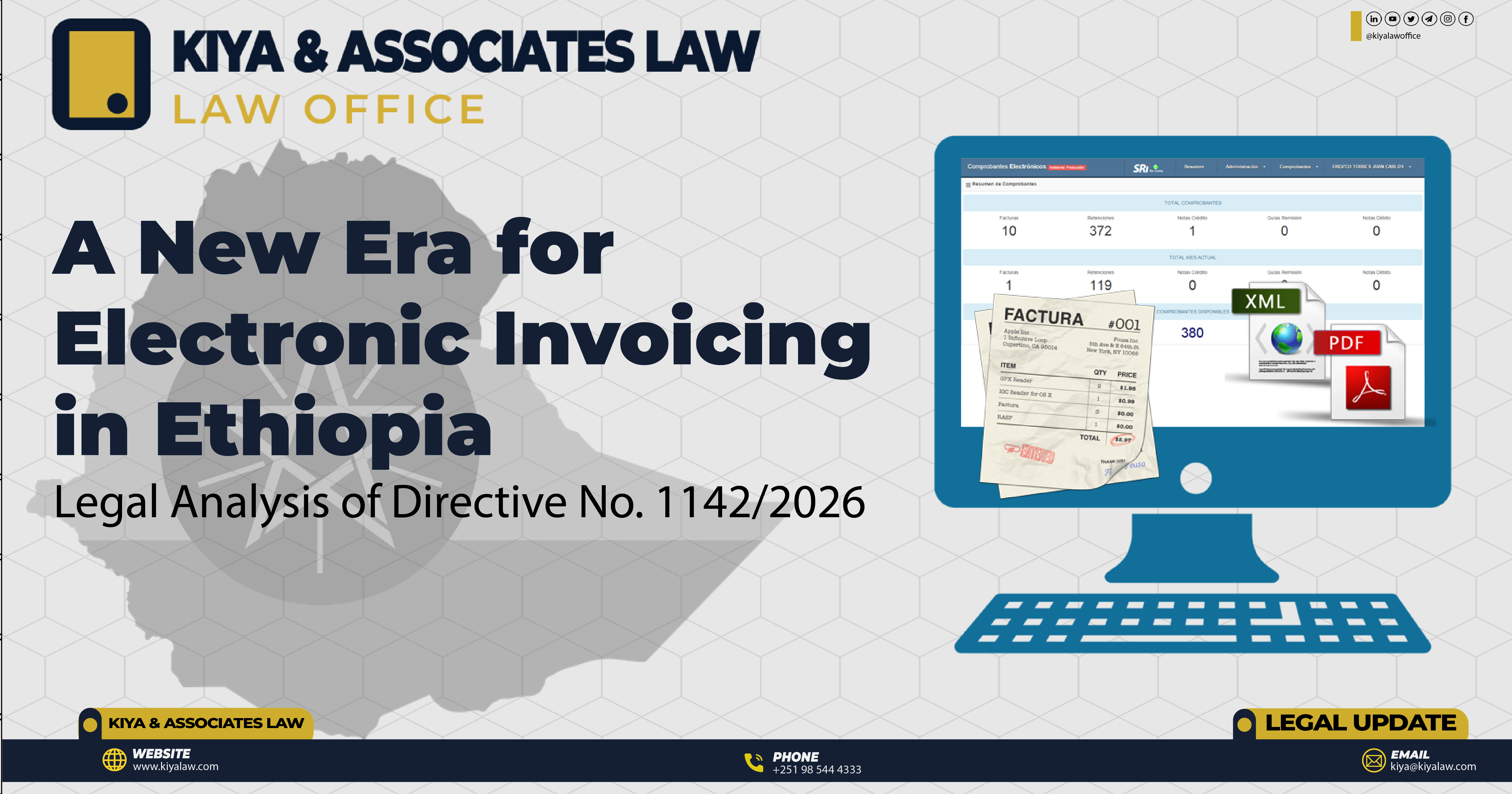 A New Era for Electronic Invoicing in Ethiopia: Legal Analysis of Directive No. 1142/2026
